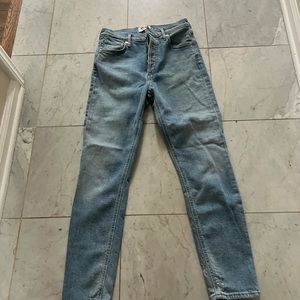 Never worn Agolde jeans. Brand new. Nico High Rise Slim Fit
